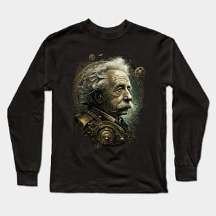 Einstein steampunk Long Sleeve T-Shirt